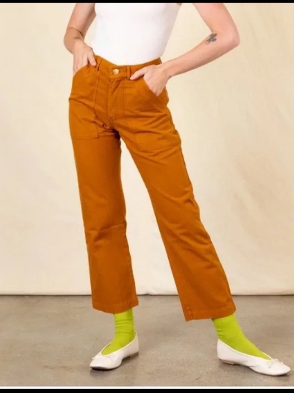 Big Bud Press Work Pants - Spicy Mustard - Size XL
